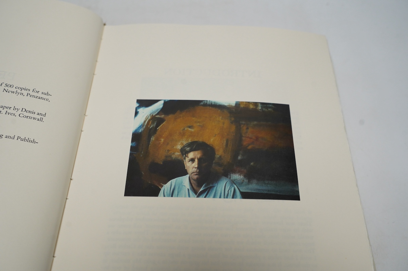 Andrew Lanyon, Peter Lanyon (1919-1964), hardback book with photographs, limited edition 366/500 with slip case. Condition - fair to good